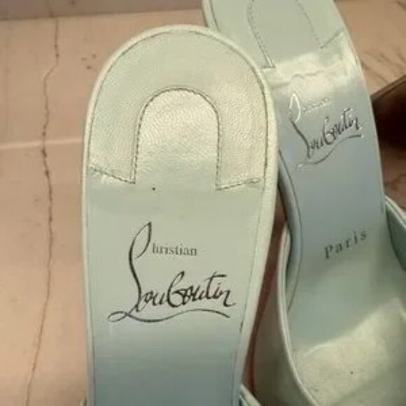 Christian Louboutin Me Dolly Mule Sandals 100mm - Picture 4 of 7